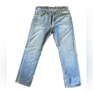 Polo Ralph Lauren Men's Denim Jeans - Light Blue 33W, 32L